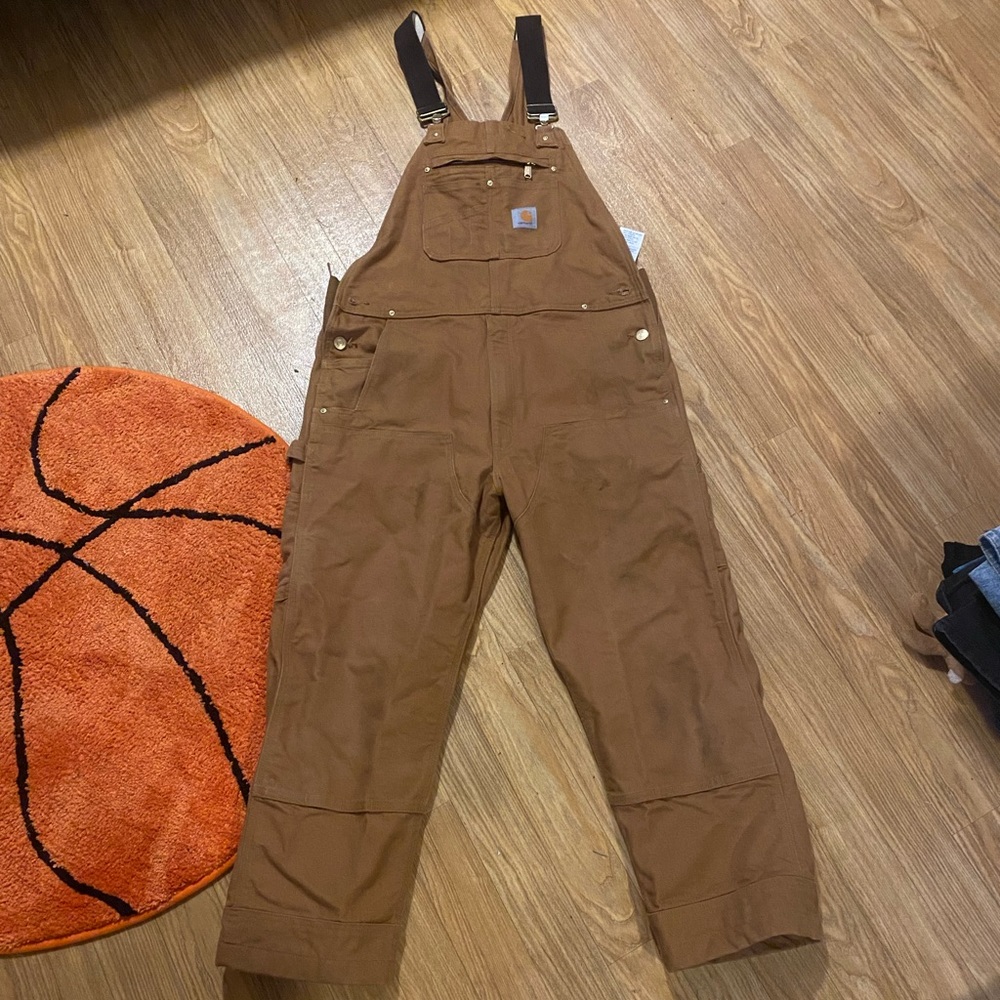 Carhartt overalls size 36 waist. New
